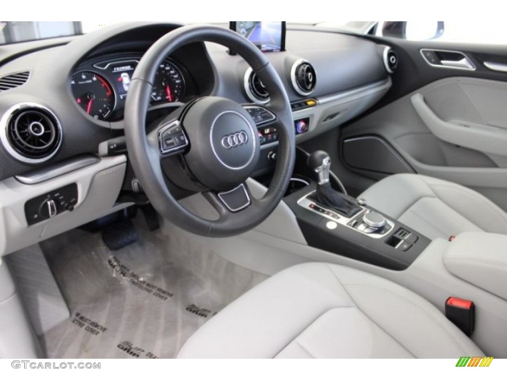 Titanium Gray Interior 2015 Audi A3 1.8 Premium Plus Photo #106208146