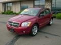 2008 Inferno Red Crystal Pearl Dodge Caliber R/T AWD  photo #1
