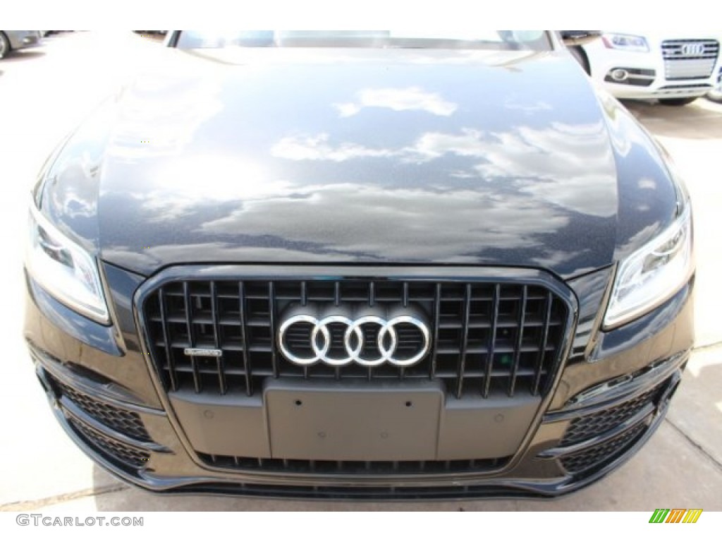 2016 Q5 3.0 TFSI Premium Plus quattro - Mythos Black Metallic / Chestnut Brown photo #2