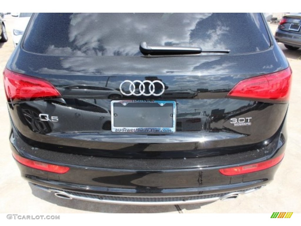 2016 Q5 3.0 TFSI Premium Plus quattro - Mythos Black Metallic / Chestnut Brown photo #7