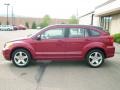 2008 Inferno Red Crystal Pearl Dodge Caliber R/T AWD  photo #12