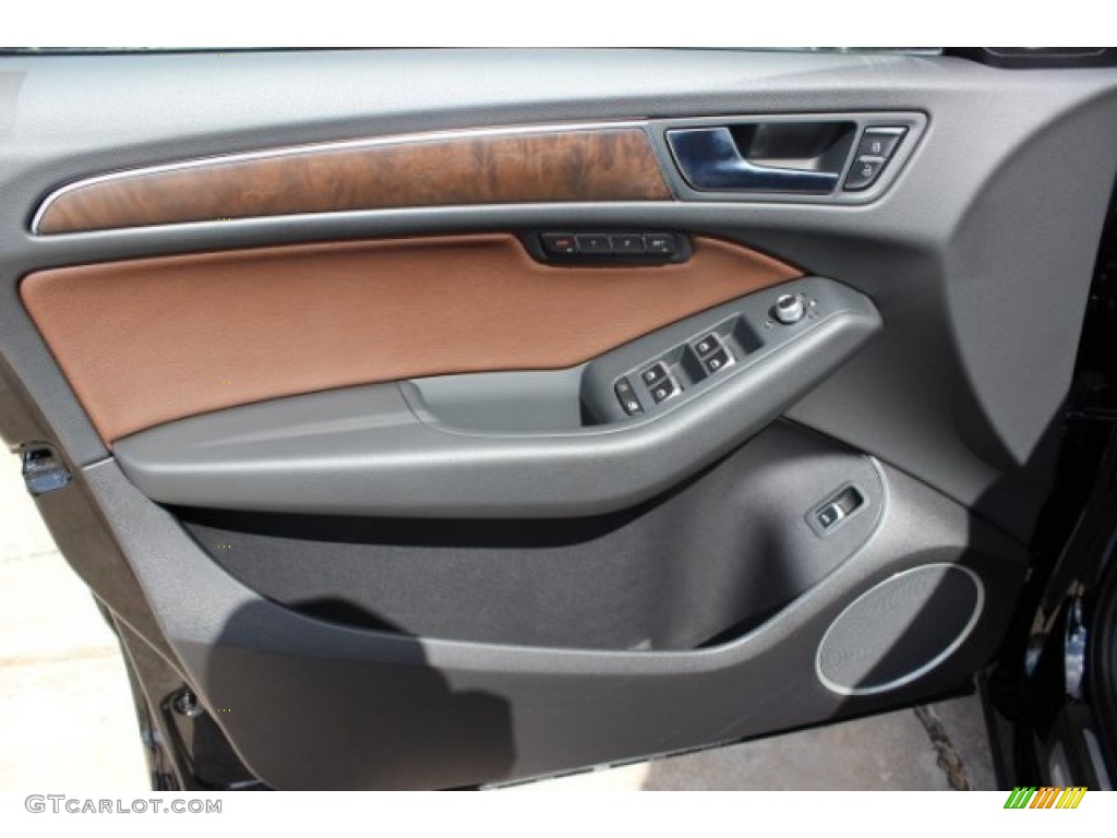 2016 Q5 3.0 TFSI Premium Plus quattro - Mythos Black Metallic / Chestnut Brown photo #10