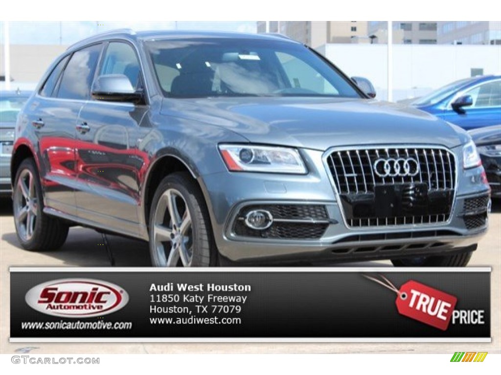 2016 Q5 3.0 TFSI Premium Plus quattro - Monsoon Gray Metallic / Black photo #1