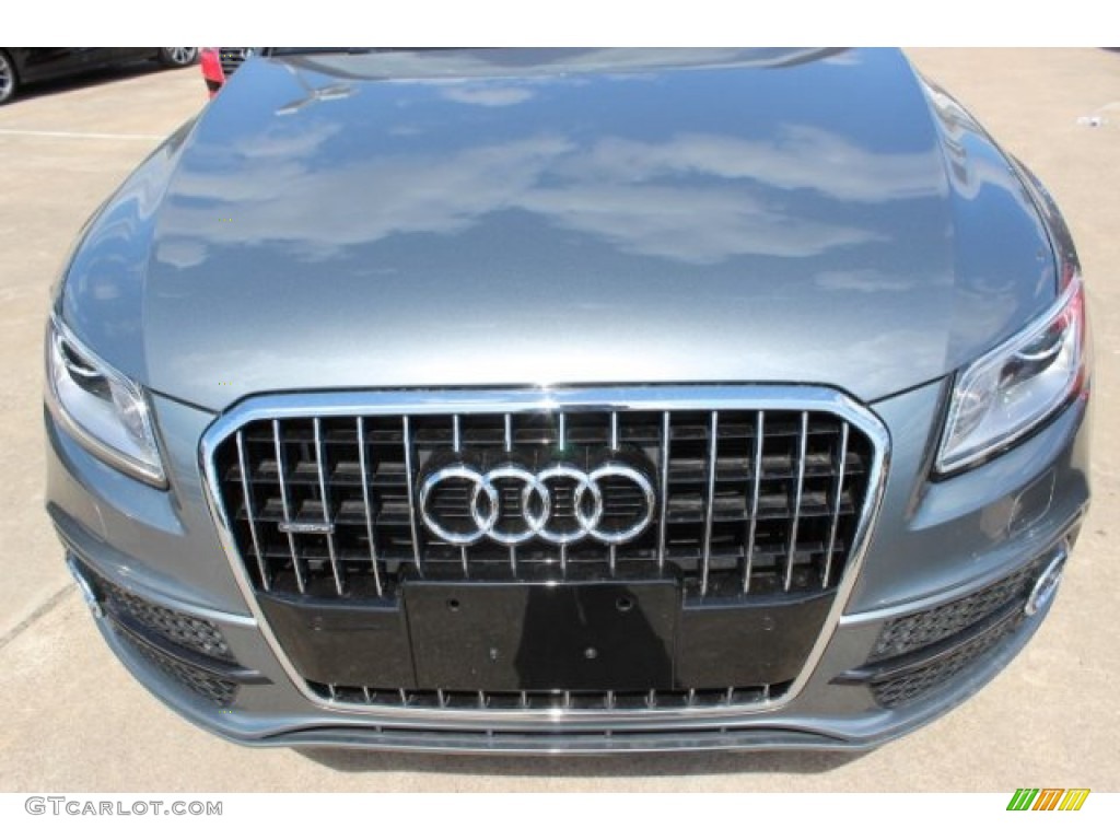 2016 Q5 3.0 TFSI Premium Plus quattro - Monsoon Gray Metallic / Black photo #2