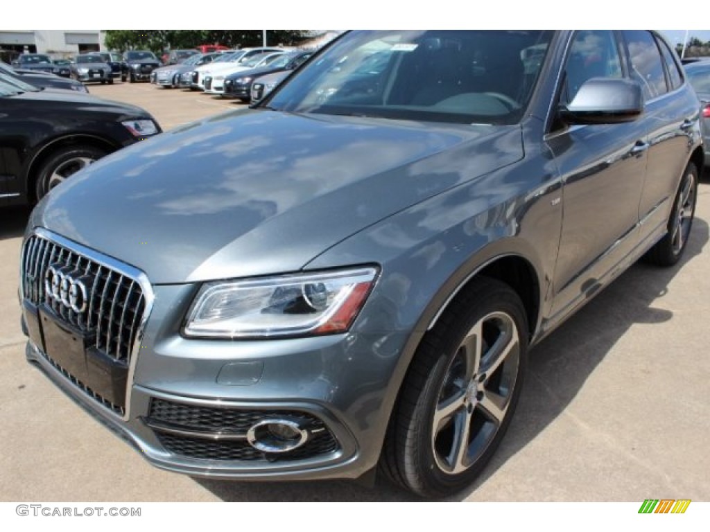 Monsoon Gray Metallic 2016 Audi Q5 3.0 TFSI Premium Plus quattro Exterior Photo #106209916