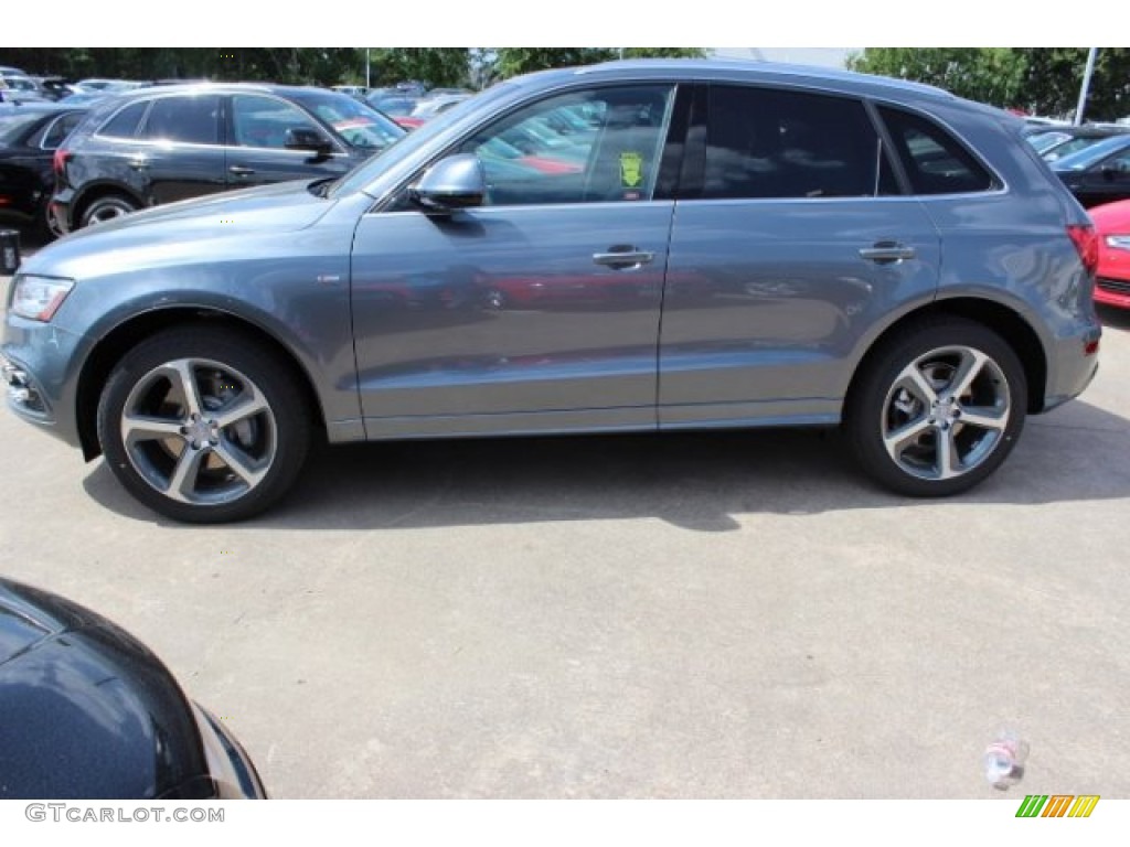2016 Q5 3.0 TFSI Premium Plus quattro - Monsoon Gray Metallic / Black photo #5