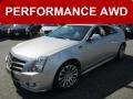 Radiant Silver Metallic 2011 Cadillac CTS 4 AWD Coupe