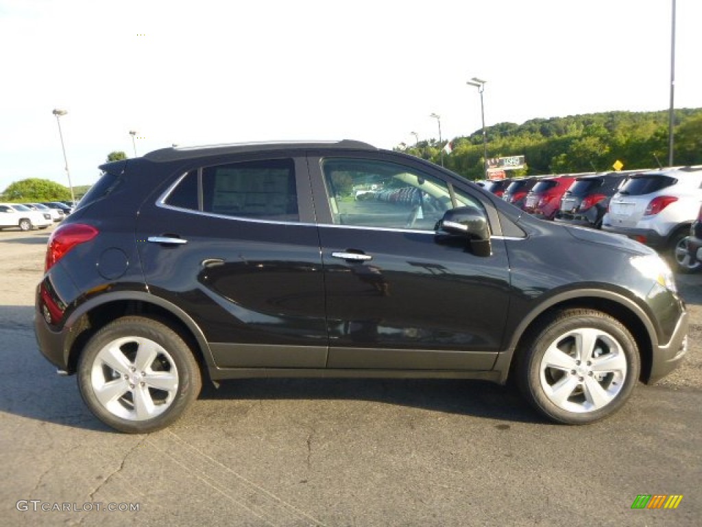 Carbon Black Metallic 2015 Buick Encore Convenience Exterior Photo #106211350
