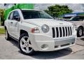 Stone White 2007 Jeep Compass Limited