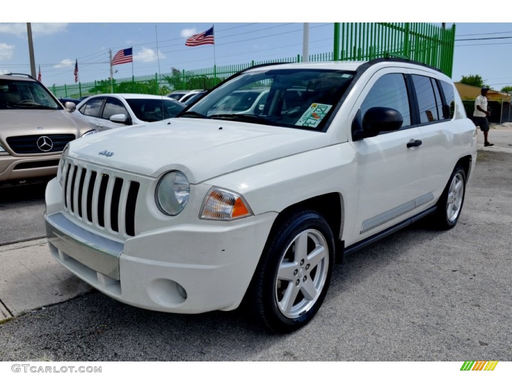Stone White 2007 Jeep Compass Limited Exterior Photo #106212802