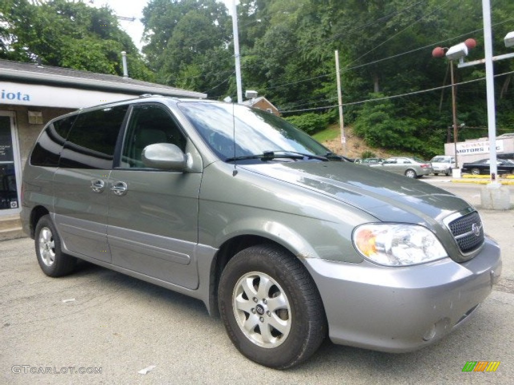 2005 Sedona LX - Sage Green Metallic / Gray photo #1