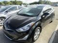 2016 Phantom Black Hyundai Elantra Value Edition  photo #2