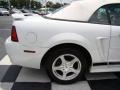 2004 Oxford White Ford Mustang V6 Convertible  photo #23