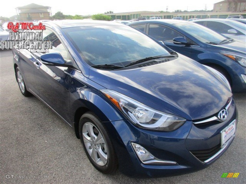 2016 Elantra Value Edition - Blue / Black photo #1