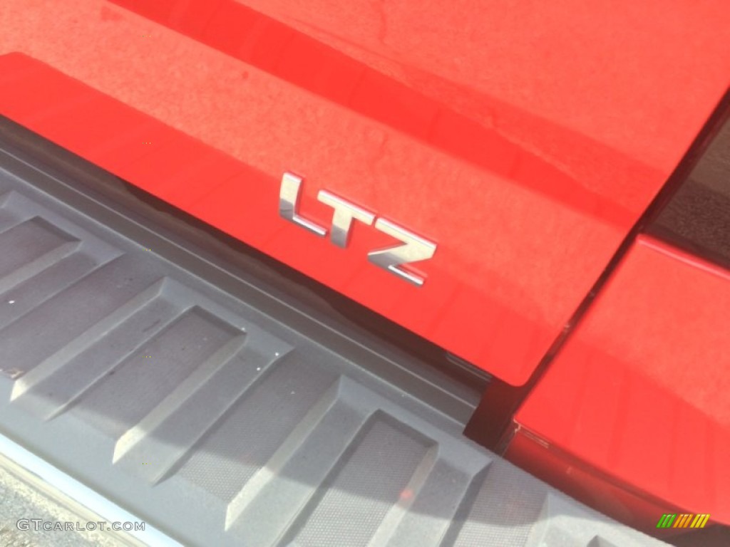 2014 Silverado 1500 LTZ Double Cab 4x4 - Victory Red / Cocoa/Dune photo #23