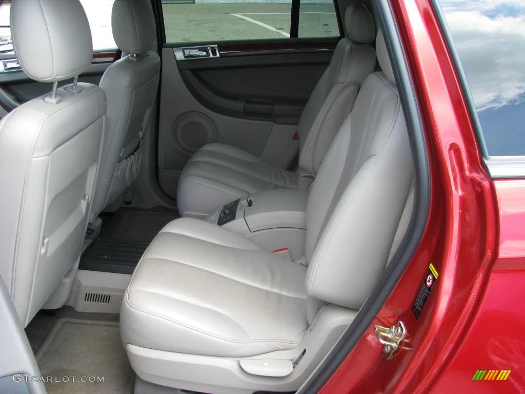 2004 Pacifica AWD - Inferno Red Pearl / Light Taupe photo #10