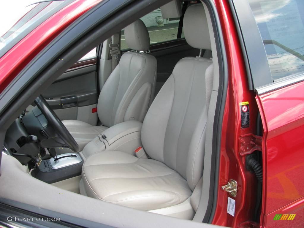 2004 Pacifica AWD - Inferno Red Pearl / Light Taupe photo #16