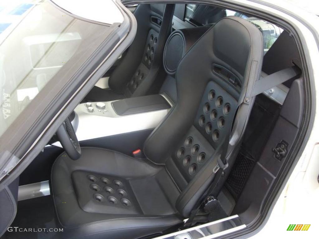 Ebony Black Interior 2005 Ford GT Standard GT Model Photo #10621698