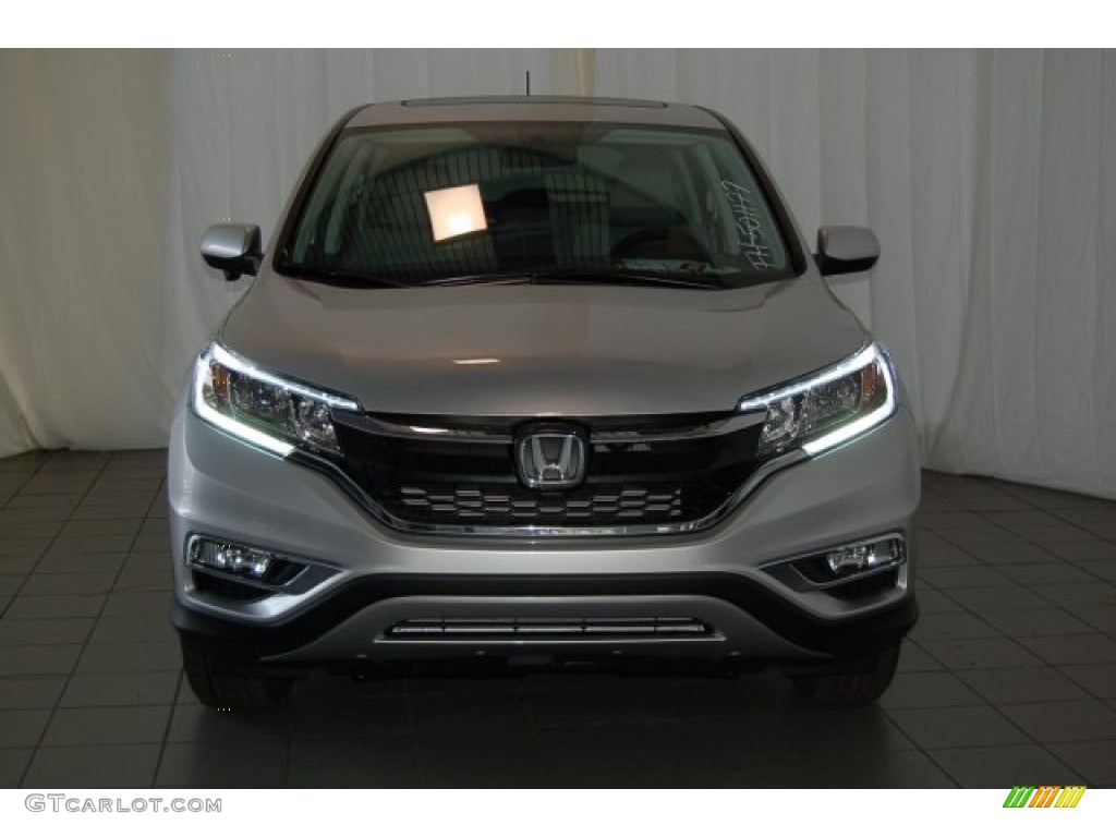 2015 CR-V EX - Alabaster Silver Metallic / Gray photo #3