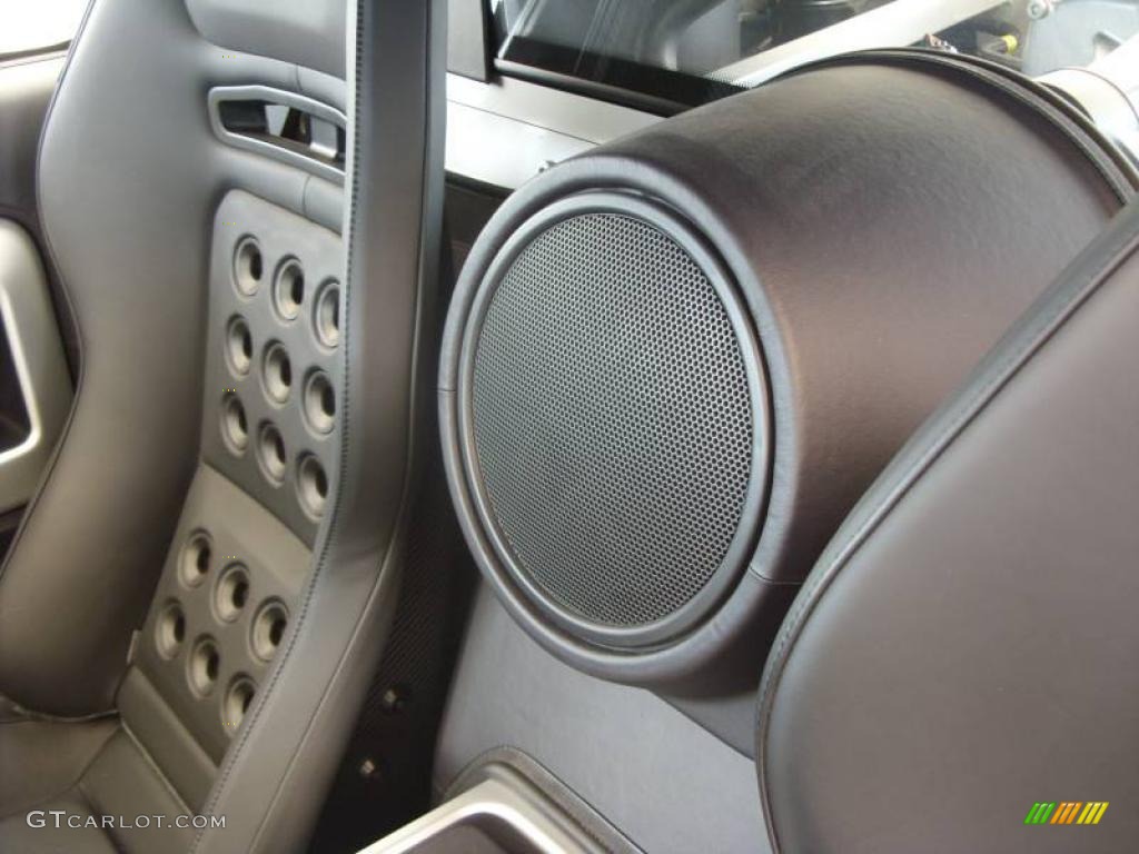 Ebony Black Interior 2005 Ford GT Standard GT Model Photo #10621723