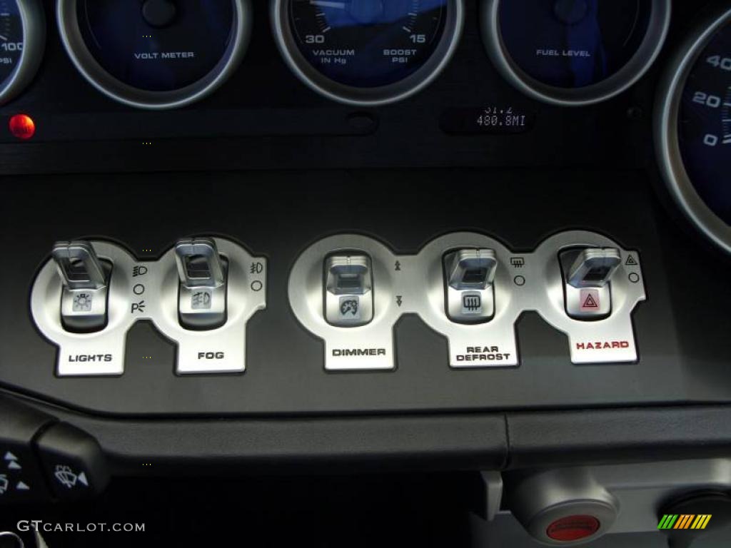 2005 Ford GT Standard GT Model Controls Photo #10621728