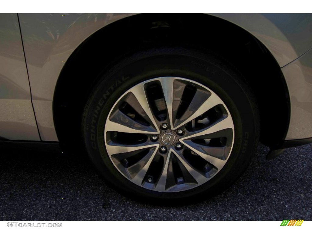 2016 MDX SH-AWD Technology - Lunar Silver Metallic / Ebony photo #8