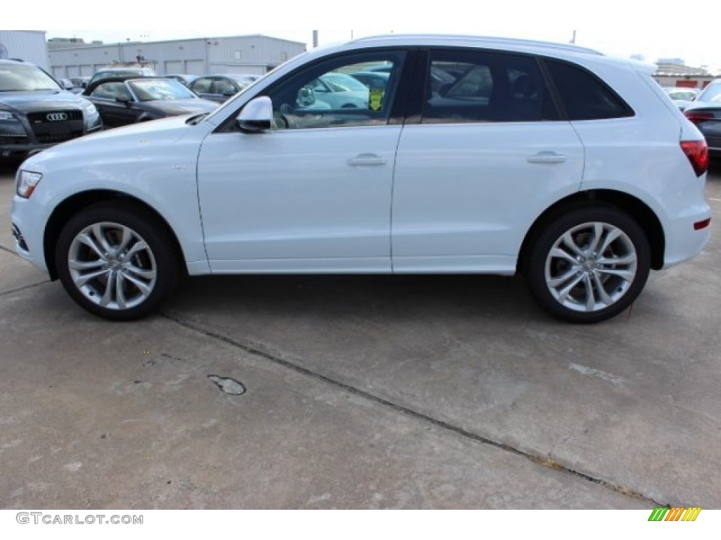 Glacier White Metallic 2016 Audi SQ5 Premium Plus 3.0 TFSI quattro Exterior Photo #106222495