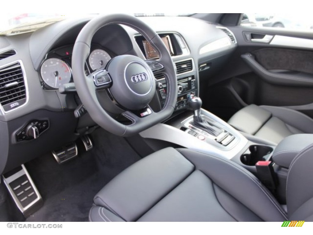 Black Interior 2016 Audi SQ5 Premium Plus 3.0 TFSI quattro Photo #106222621