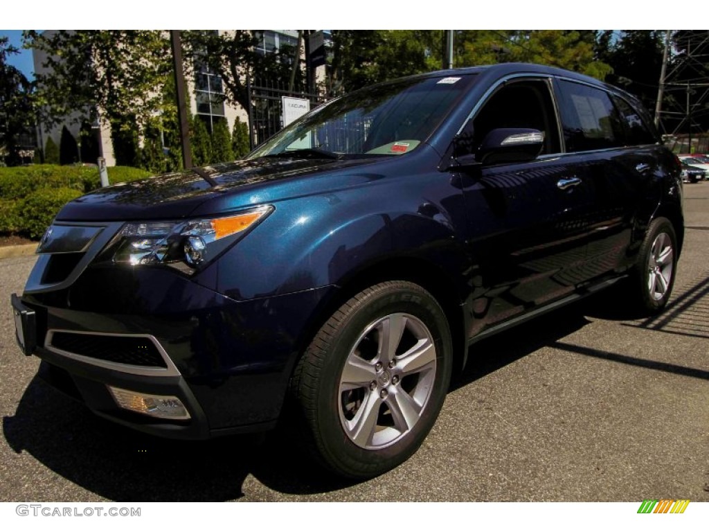 2013 MDX SH-AWD - Bali Blue Pearl / Graystone photo #7