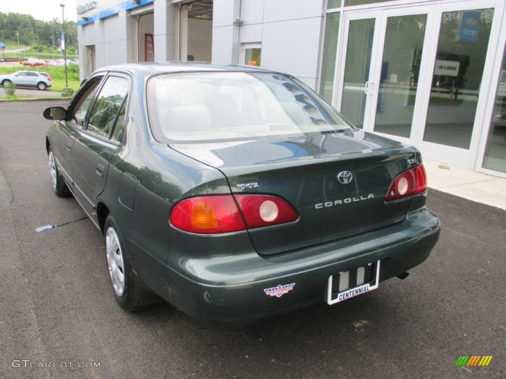 2002 Corolla CE - Woodland Pearl / Pebble Beige photo #4