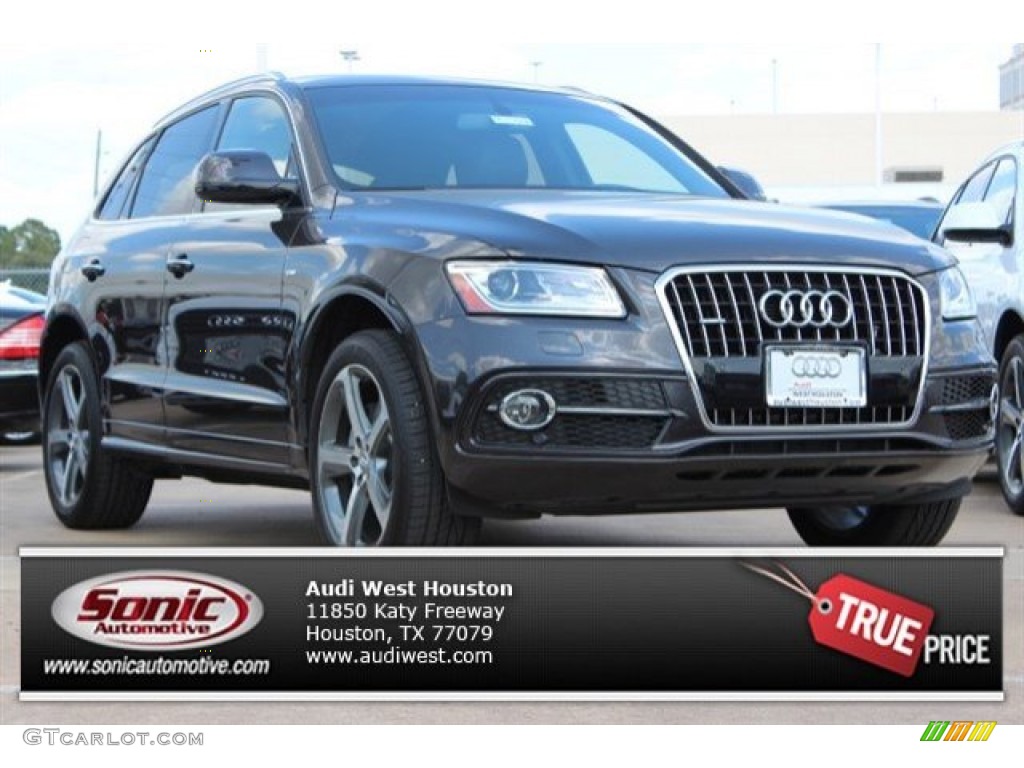 2015 Q5 3.0 TFSI Premium Plus quattro - Lava Gray Metallic / Black photo #1