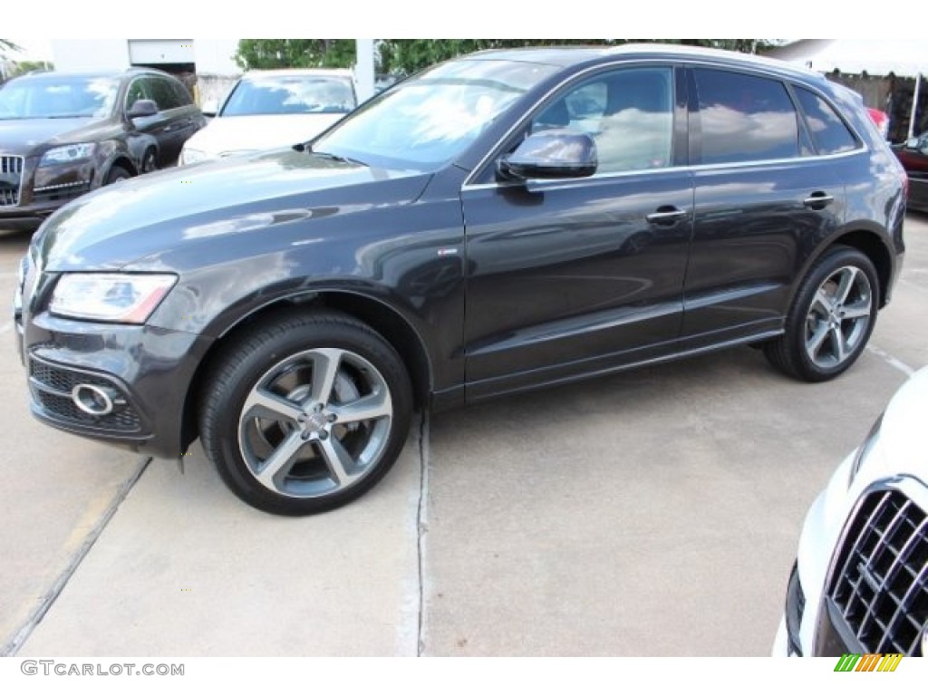 2015 Q5 3.0 TFSI Premium Plus quattro - Lava Gray Metallic / Black photo #5