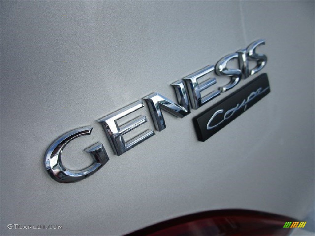 2015 Genesis Coupe 3.8 - Santiago Silver / Black photo #4