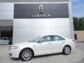 2012 White Platinum Metallic Tri-Coat Lincoln MKZ FWD  photo #1