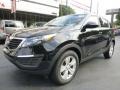 2012 Black Cherry Kia Sportage LX  photo #4