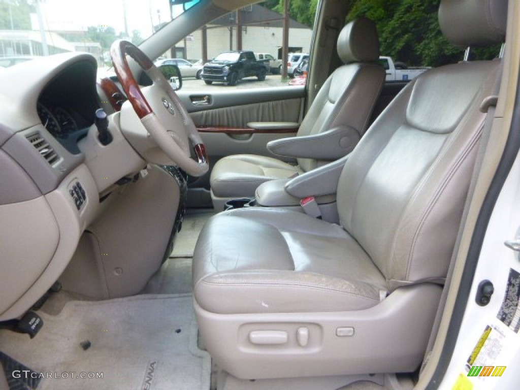2005 Toyota Sienna XLE AWD Front Seat Photos