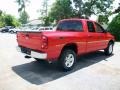 2008 Flame Red Dodge Ram 1500 Big Horn Edition Quad Cab 4x4  photo #3