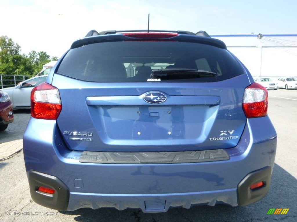 2014 XV Crosstrek 2.0i Premium - Quartz Blue Pearl / Ivory photo #8