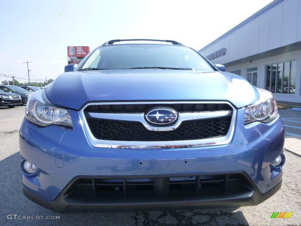 2014 XV Crosstrek 2.0i Premium - Quartz Blue Pearl / Ivory photo #15