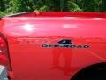 2008 Flame Red Dodge Ram 1500 Big Horn Edition Quad Cab 4x4  photo #18