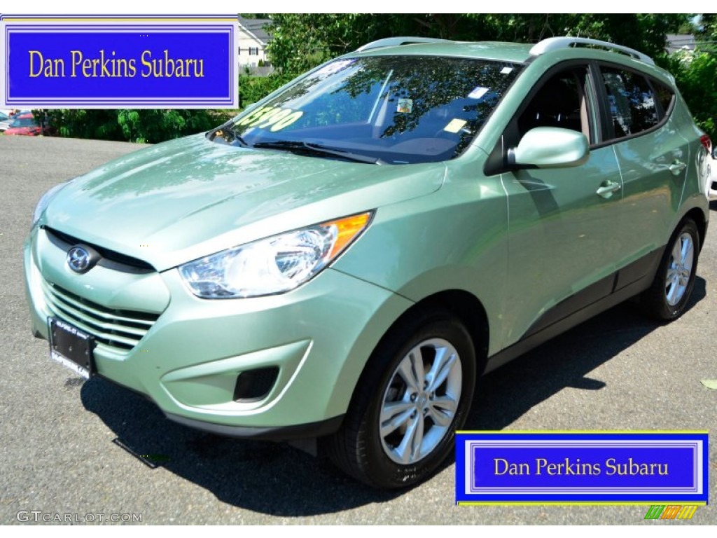 Kiwi Green Hyundai Tucson