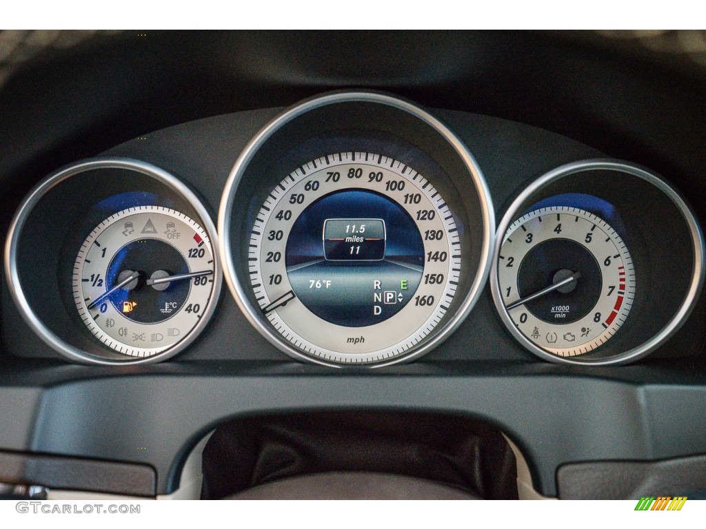 2016 Mercedes-Benz E 400 Coupe Gauges Photo #106232368