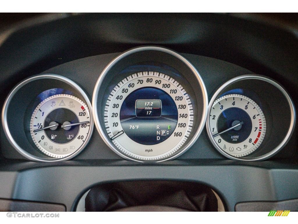 2016 Mercedes-Benz E 400 Cabriolet Gauges Photo #106232584