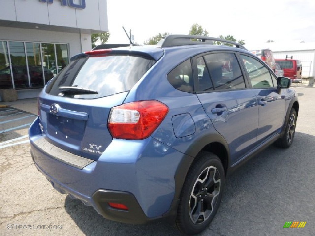 2015 XV Crosstrek 2.0i Premium - Quartz Blue Pearl / Ivory photo #7