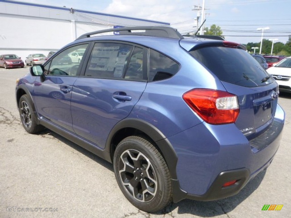 2015 XV Crosstrek 2.0i Premium - Quartz Blue Pearl / Ivory photo #9