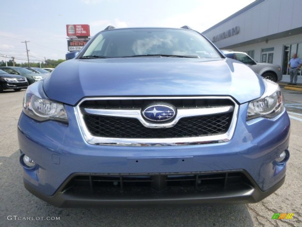 2015 XV Crosstrek 2.0i Premium - Quartz Blue Pearl / Ivory photo #12