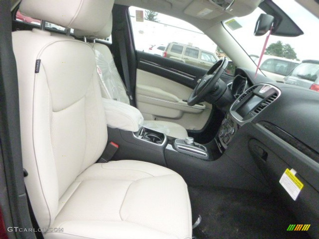 Black/Linen Interior 2015 Chrysler 300 C AWD Photo #106234723