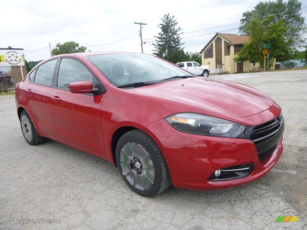 Redline 2 Coat Pearl 2016 Dodge Dart SXT Rallye Exterior Photo #106234840