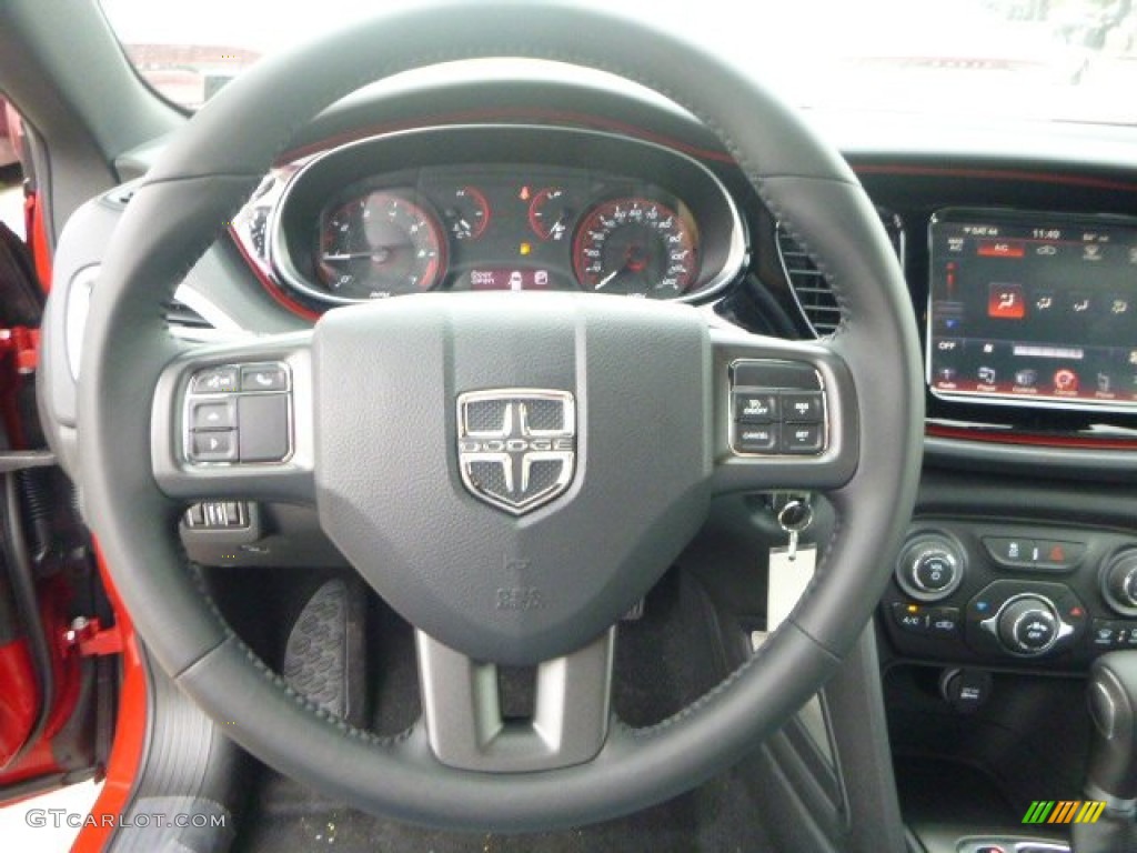 2016 Dodge Dart SXT Rallye Steering Wheel Photos