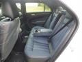 2015 Chrysler 300 Black/Ambassador Blue Interior Rear Seat Photo